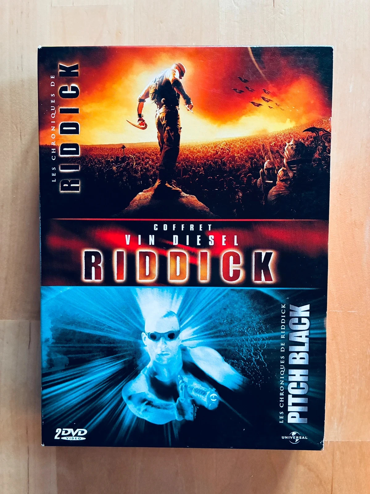 Coffret 2 DVD Pitch Black et Les chroniques de Riddick.